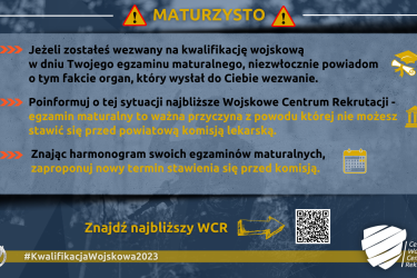 KOMUNIKAT Centralnego Wojskowego Centrum Rekreutacji